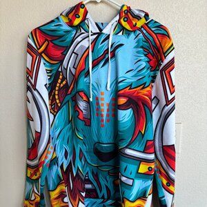 Into the AM Wolf hoodie